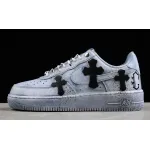 PKGoden Chrome Hearts x Air Force 1 Low blue