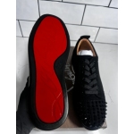 Red bottoms, Designer shoes for men, unisex shoes, black with red bottom, limite