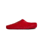 PKGoden Red long-hair calfskin Fussbett sabot Marni Slides