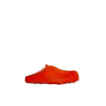 PKGoden Orange long hair calfskin Fussbett sabot Marni Slides