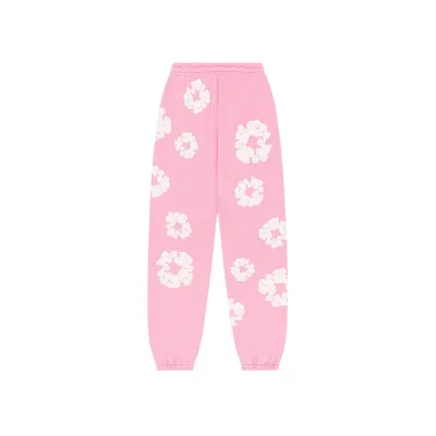 Denim Tears The Cotton Wreath Sweatpants Pink 01
