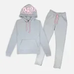 Synaworld ‘Syna Logo’ Tracksuit Grey / Pink