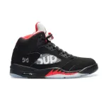 Supreme x Jordan 5 Retro 'Black'