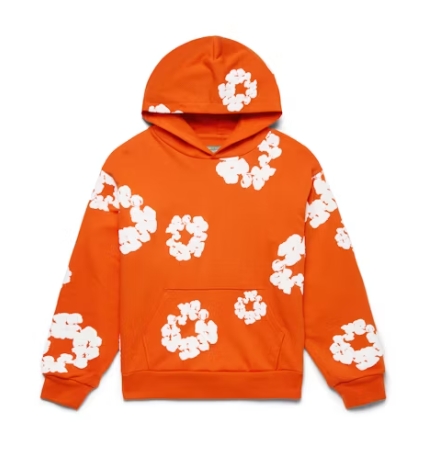 Denim Tears hoodie orange
