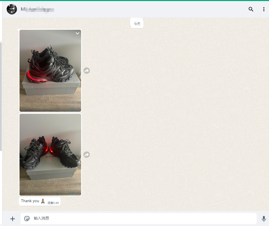 Free Shipping PKGoden Balenciaga  3rd LED Tess S.Black 555032 W1GB7 1000