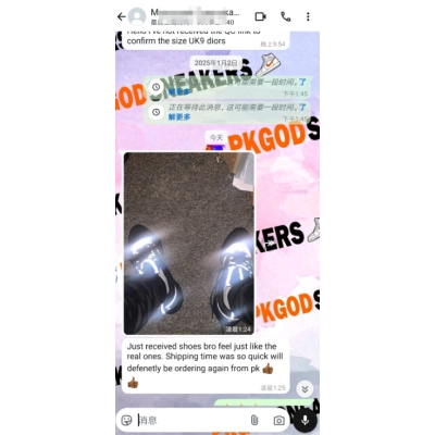 【Flash Sales】PKGoden Dior B22 Sneakers Black 3SN231ZNG_H969 02