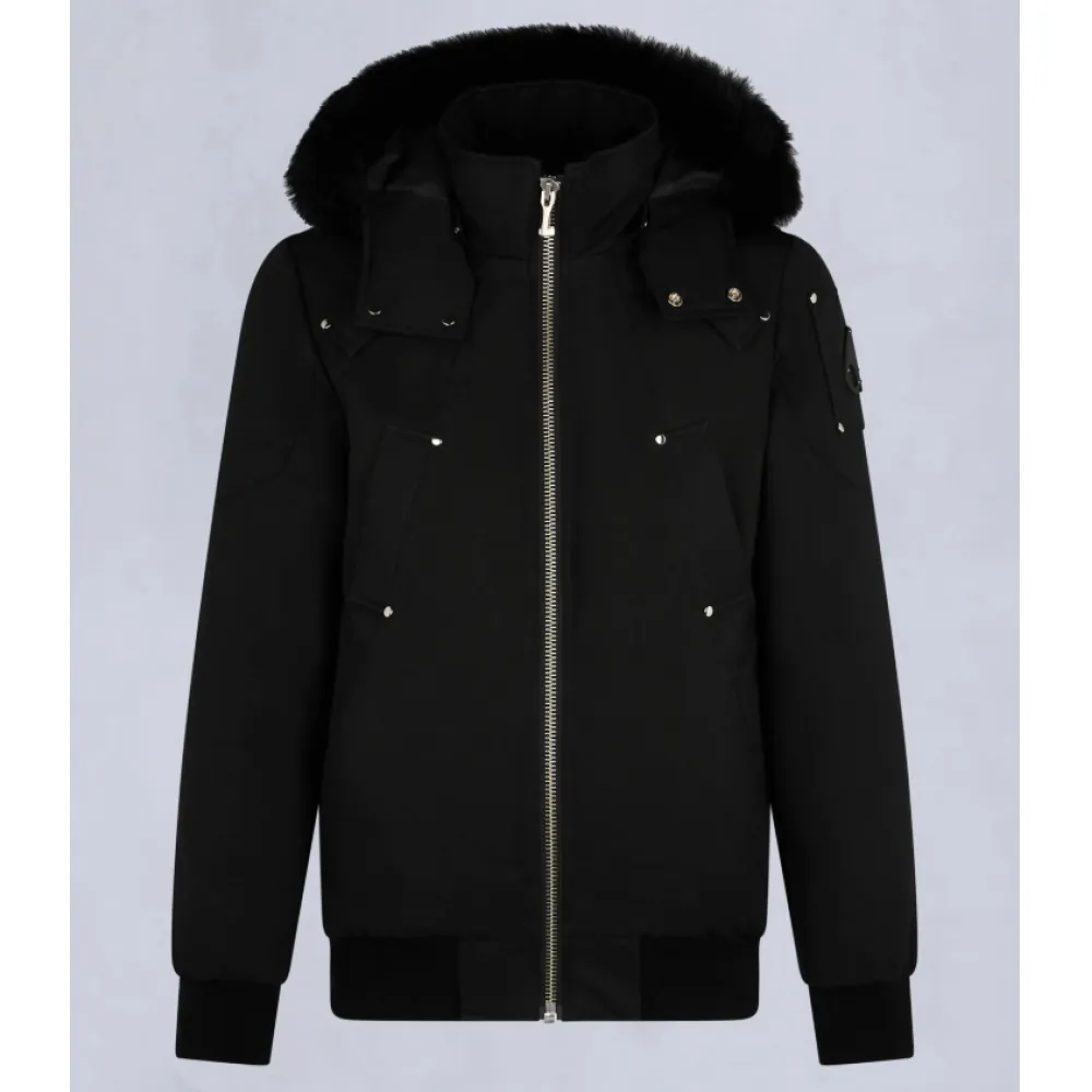 ORIGINAL BALLISTIC BOMBER JACKET BLACK FUR