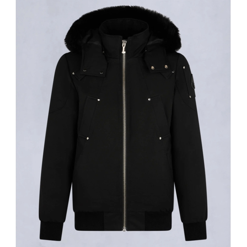 ORIGINAL BALLISTIC BOMBER JACKET BLACK FUR