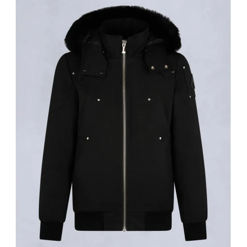 ORIGINAL BALLISTIC BOMBER JACKET BLACK FUR