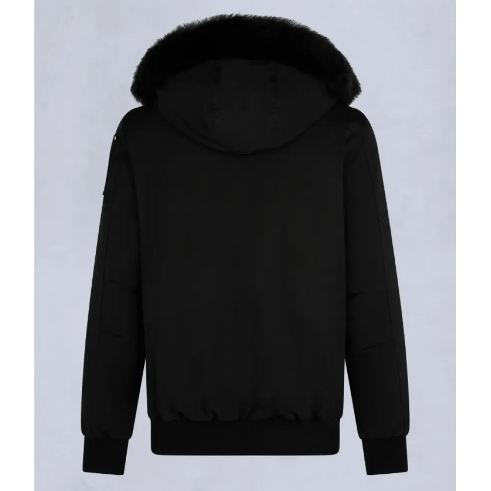 ORIGINAL BALLISTIC BOMBER JACKET BLACK FUR