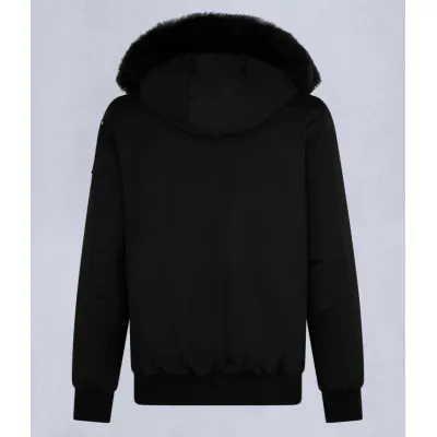 ORIGINAL BALLISTIC BOMBER JACKET BLACK FUR 02