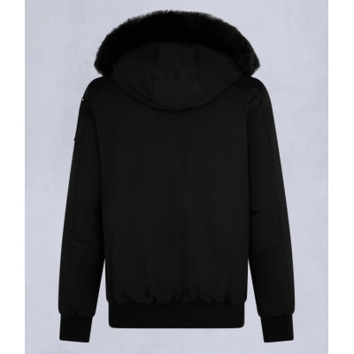 ORIGINAL BALLISTIC BOMBER JACKET BLACK FUR 02