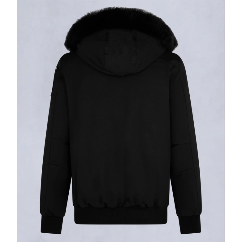 ORIGINAL BALLISTIC BOMBER JACKET BLACK FUR
