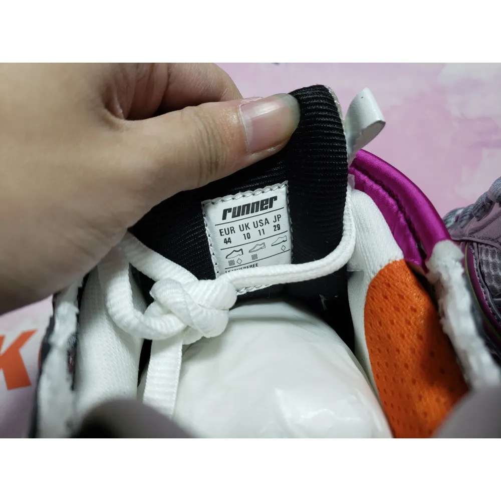 PKGoden Balenciaga 7th Runner Silver Purple 677403W3RB68123