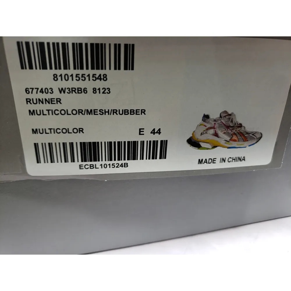PKGoden Balenciaga 7th Runner Silver Purple 677403W3RB68123