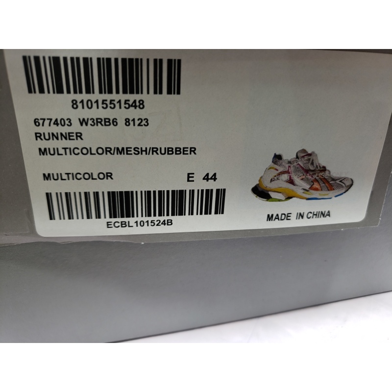 PKGoden Balenciaga 7th Runner Silver Purple 677403W3RB68123
