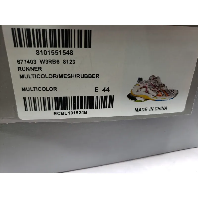 PKGoden Balenciaga 7th Runner Silver Purple 677403W3RB68123