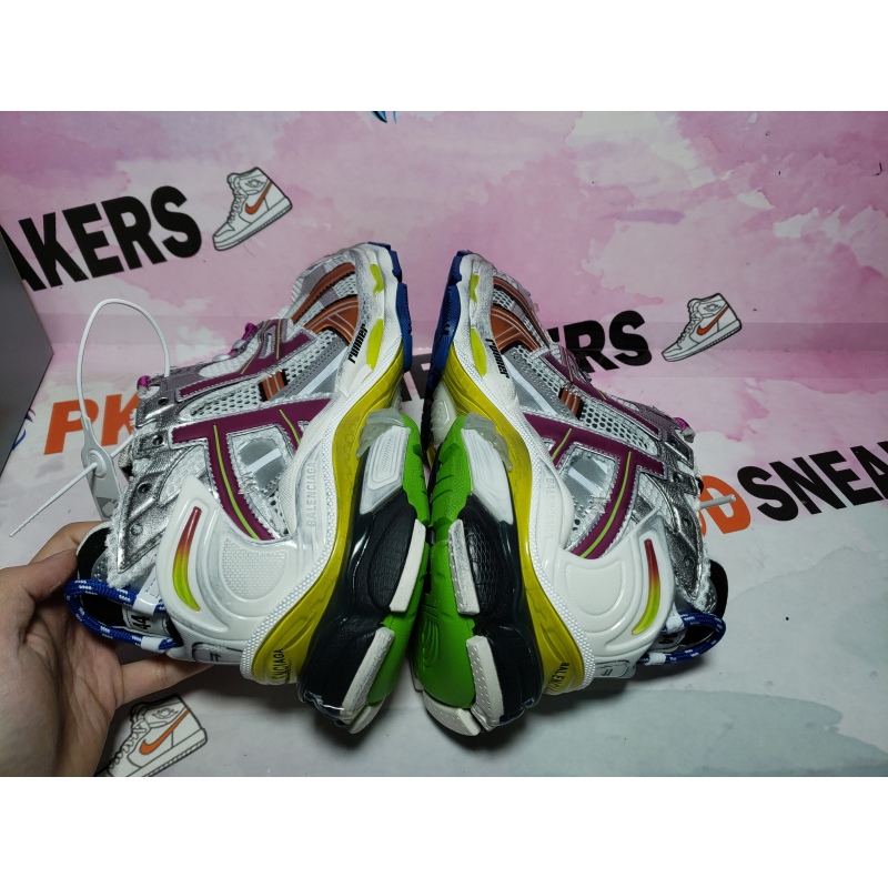 PKGoden Balenciaga 7th Runner Silver Purple 677403W3RB68123