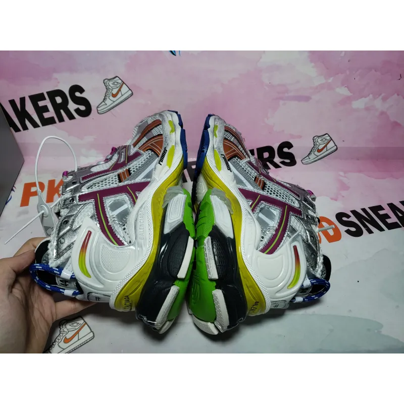 PKGoden Balenciaga 7th Runner Silver Purple 677403W3RB68123