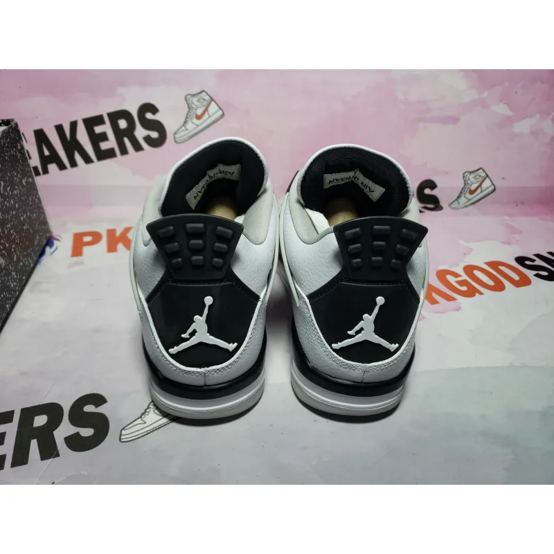 【Free Shipping】PKGoden Jordan 4 Retro Military Black  DH6927-111