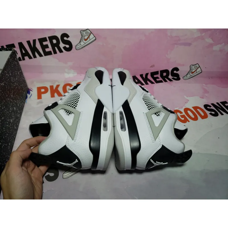 【Free Shipping】PKGoden Jordan 4 Retro Military Black  DH6927-111