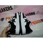 PKGoden A Bathing Ape Bape Sta Low Black 1H70-191-001