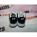 PKGoden A Bathing Ape Bape Sta Low Black 1H70-191-001