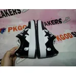 PKGoden A Bathing Ape Bape Sta Low Black 1H70-191-001