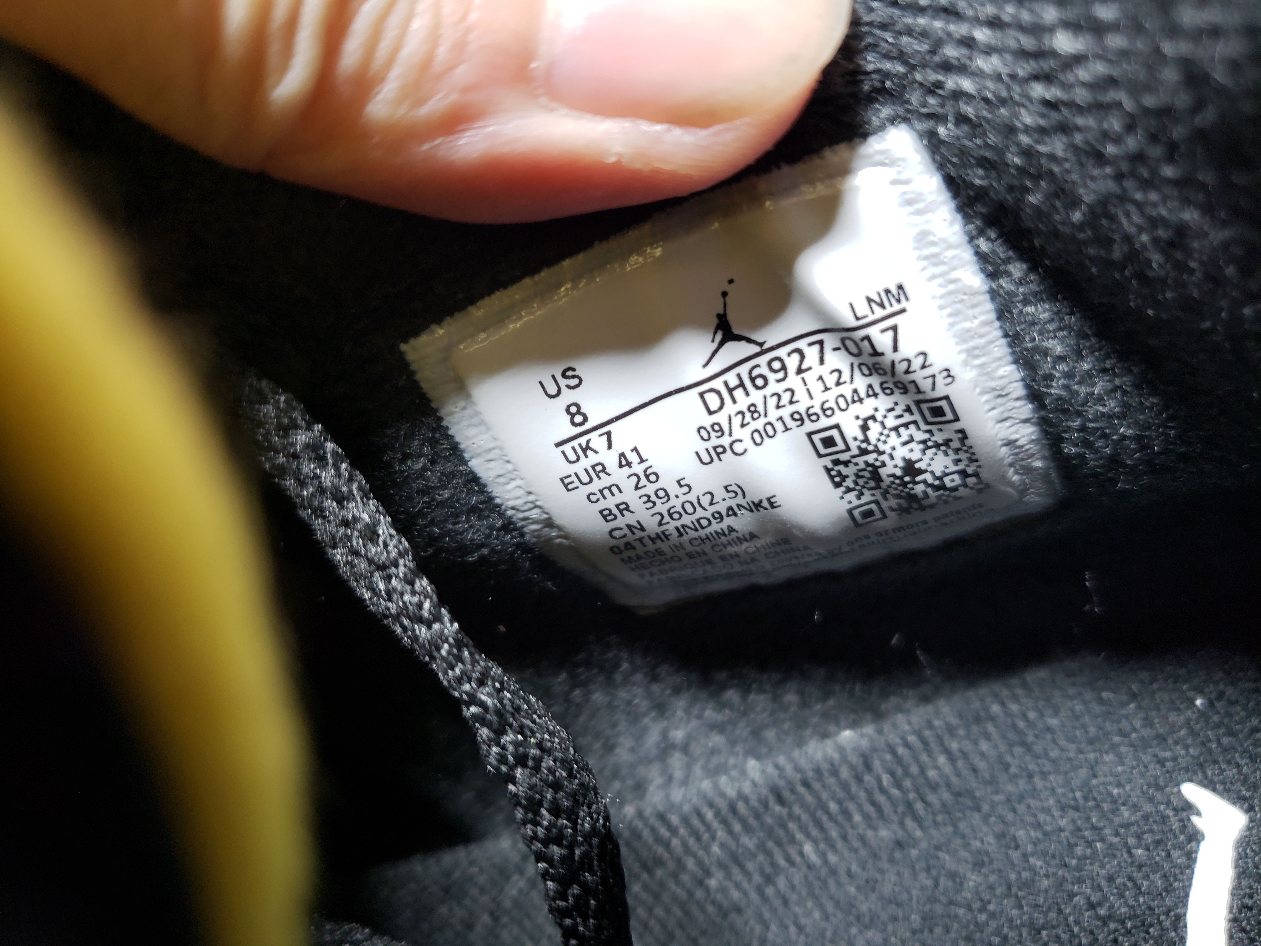 PKGoden Air Jordan 4 Thunder DH6927-017