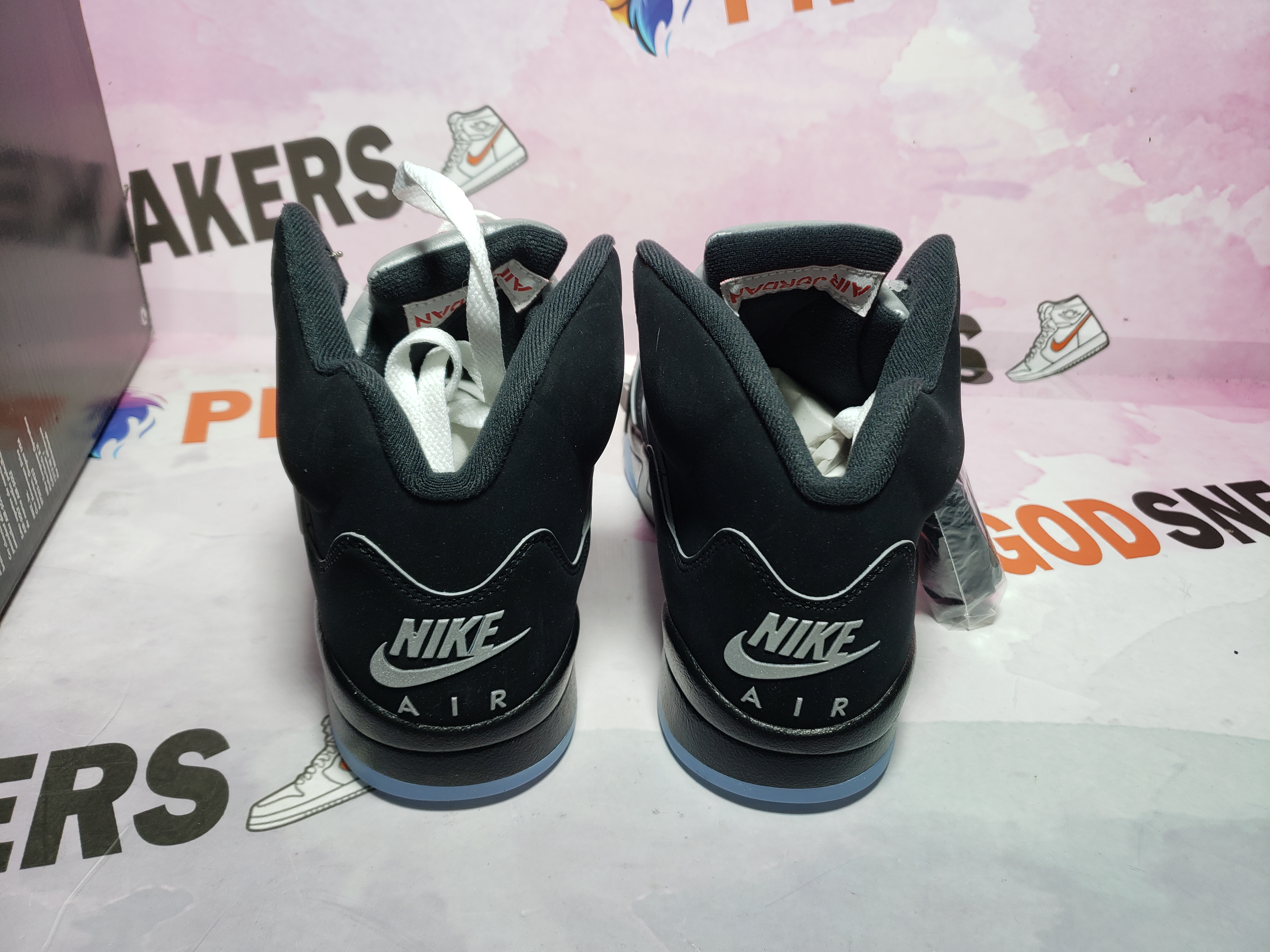 PKGoden Air Jordan 5 Black Metallic Reimagined HF3975-001 