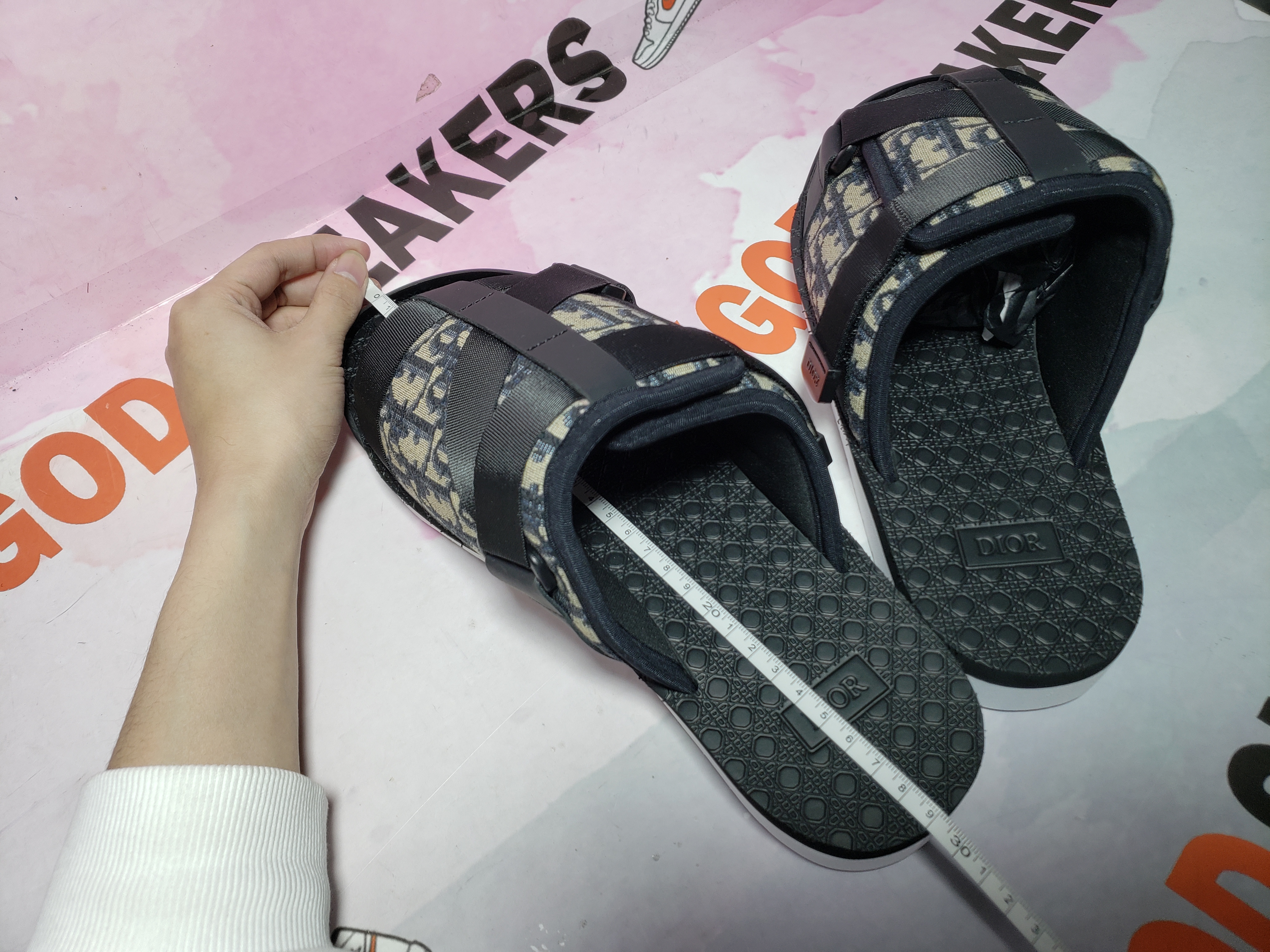 PKGoden Dior Alpha oblique Half Flower 3SN272ZIR 16536