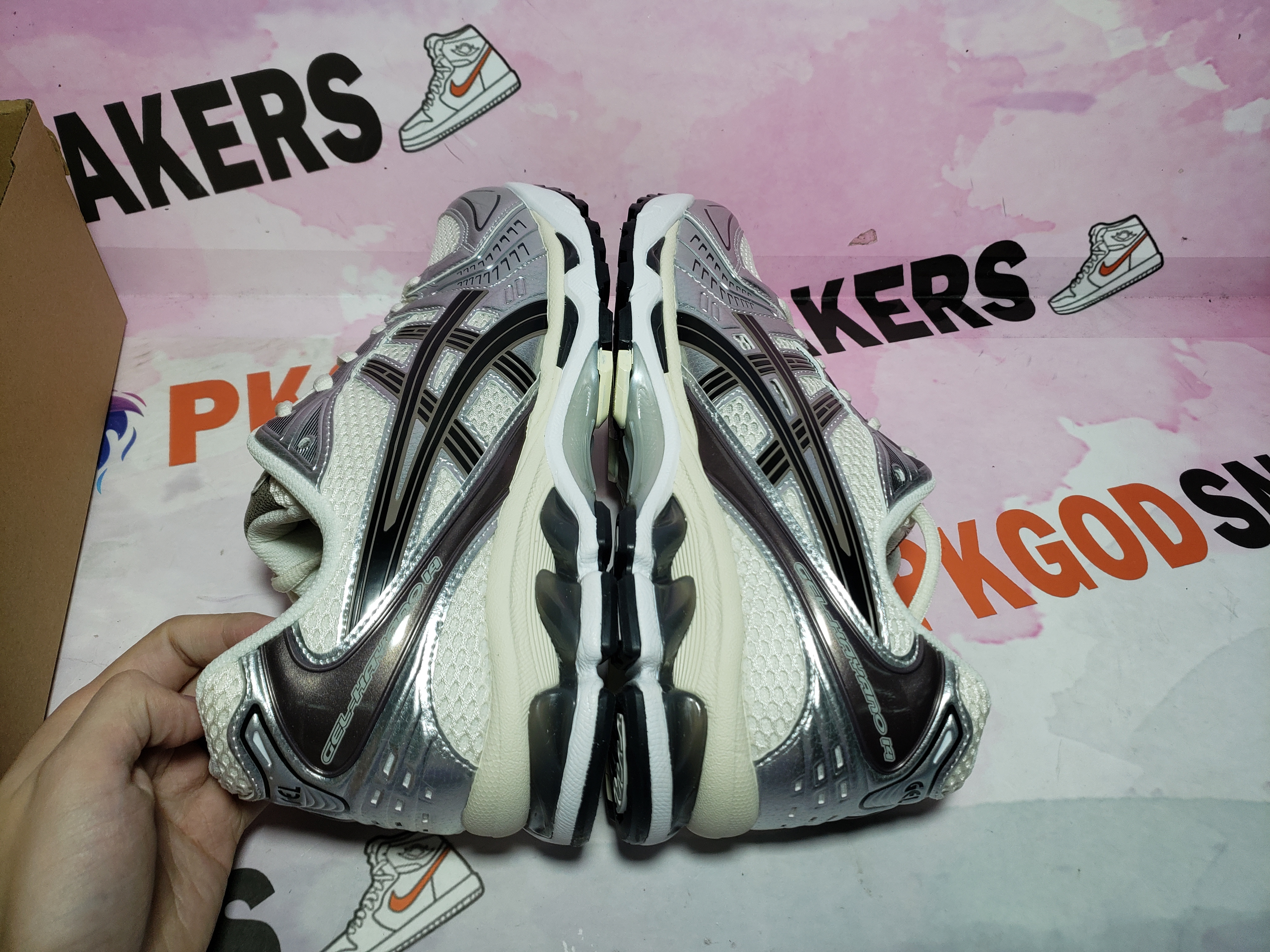 Special Sale Asics Gel Kayano 14 Silver Cream 1201A019-108