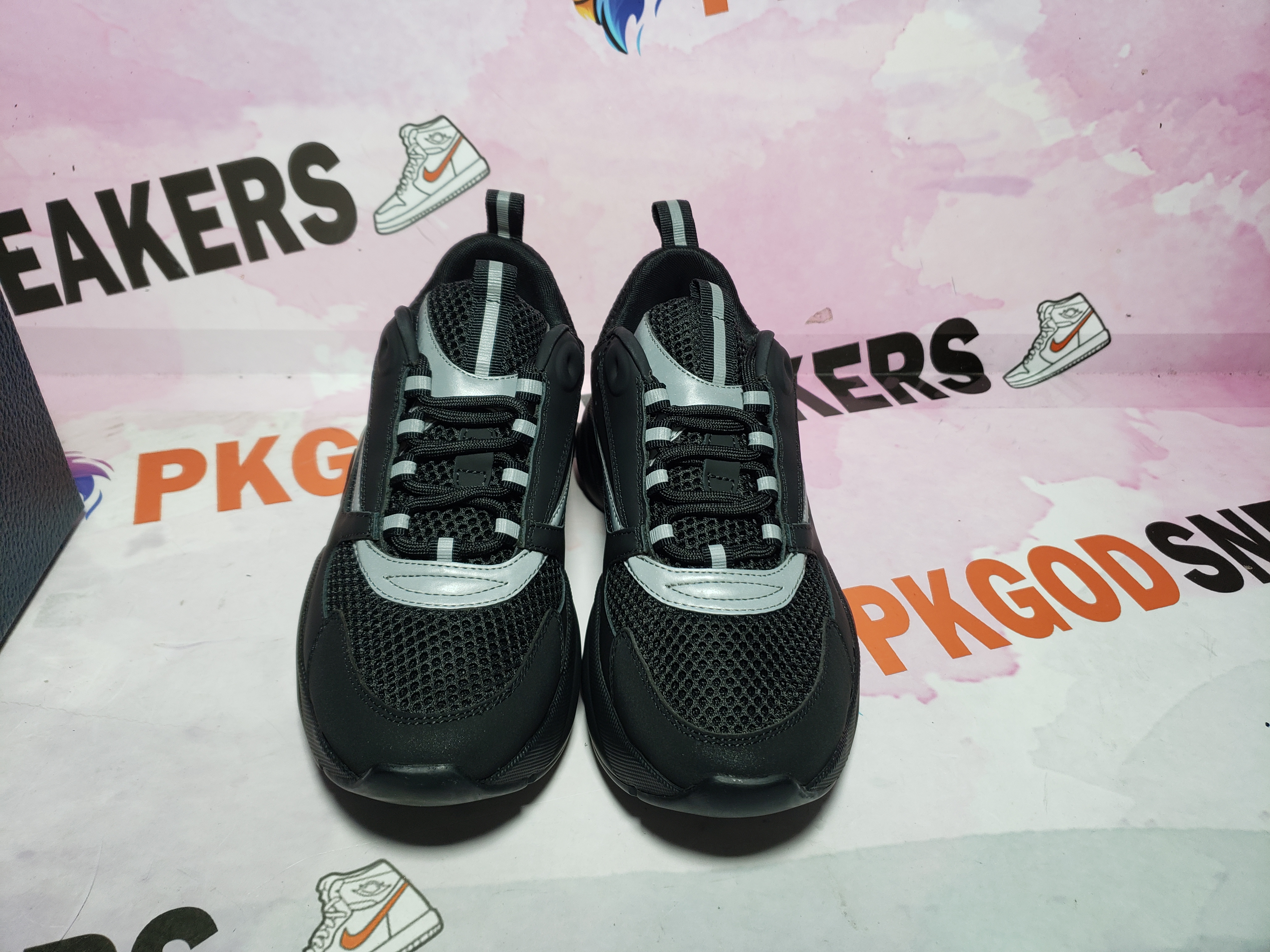 【Flash Sales】PKGoden Dior B22 Sneakers Black 3SN231ZNG_H969