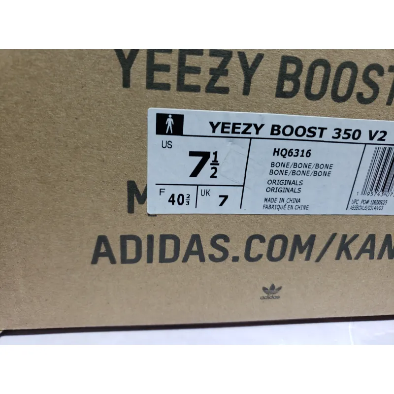 OG Yeezy Boost 350 V2 Bone HQ6316
