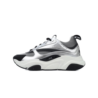 PKGoden Dior B22 Sneakers Cream Black Grey Silve 01