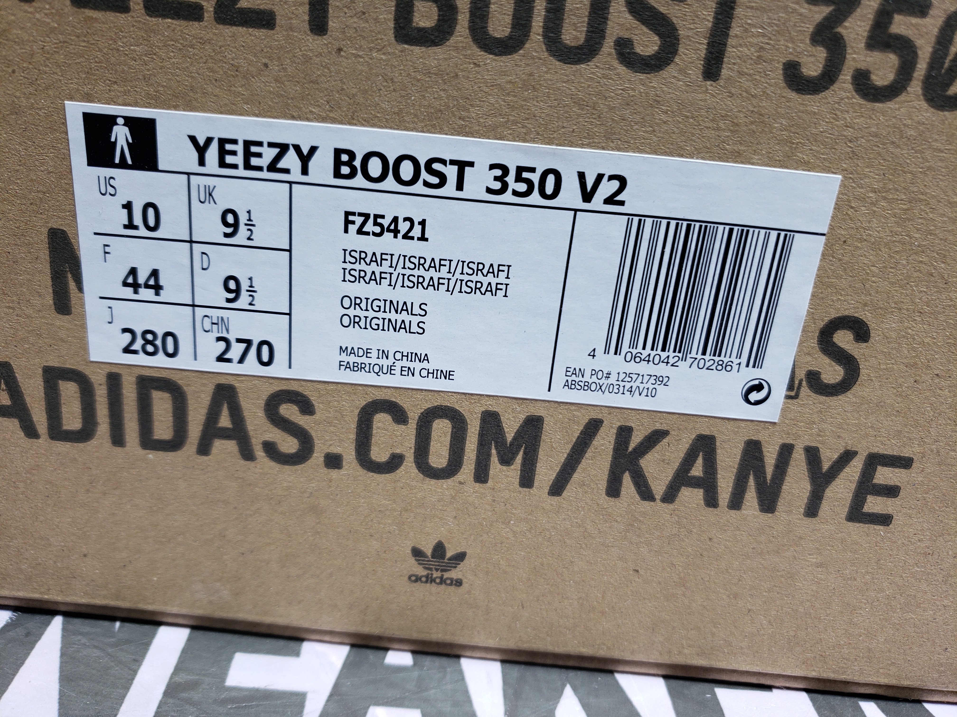 ⚡29$ ⚡Yeezy Boost 350 V2 Israfil FZ5421