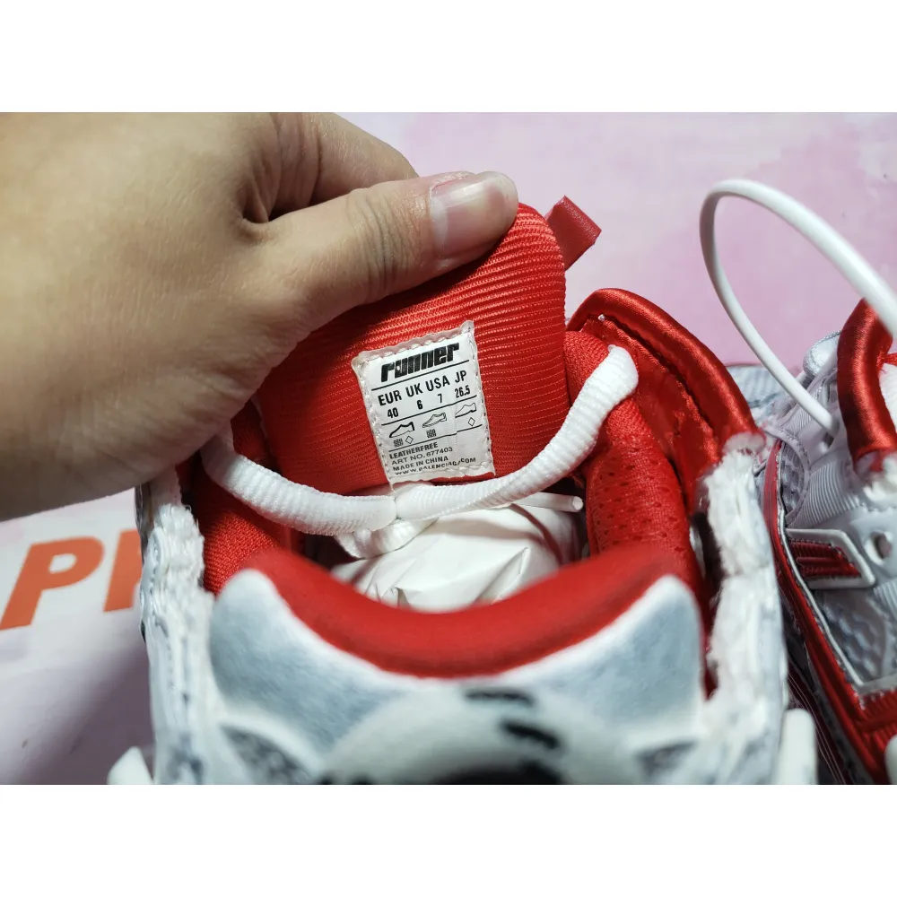 PKGoden Balenciaga 7th Runner Blue White Red 677402 W3RB2 9060