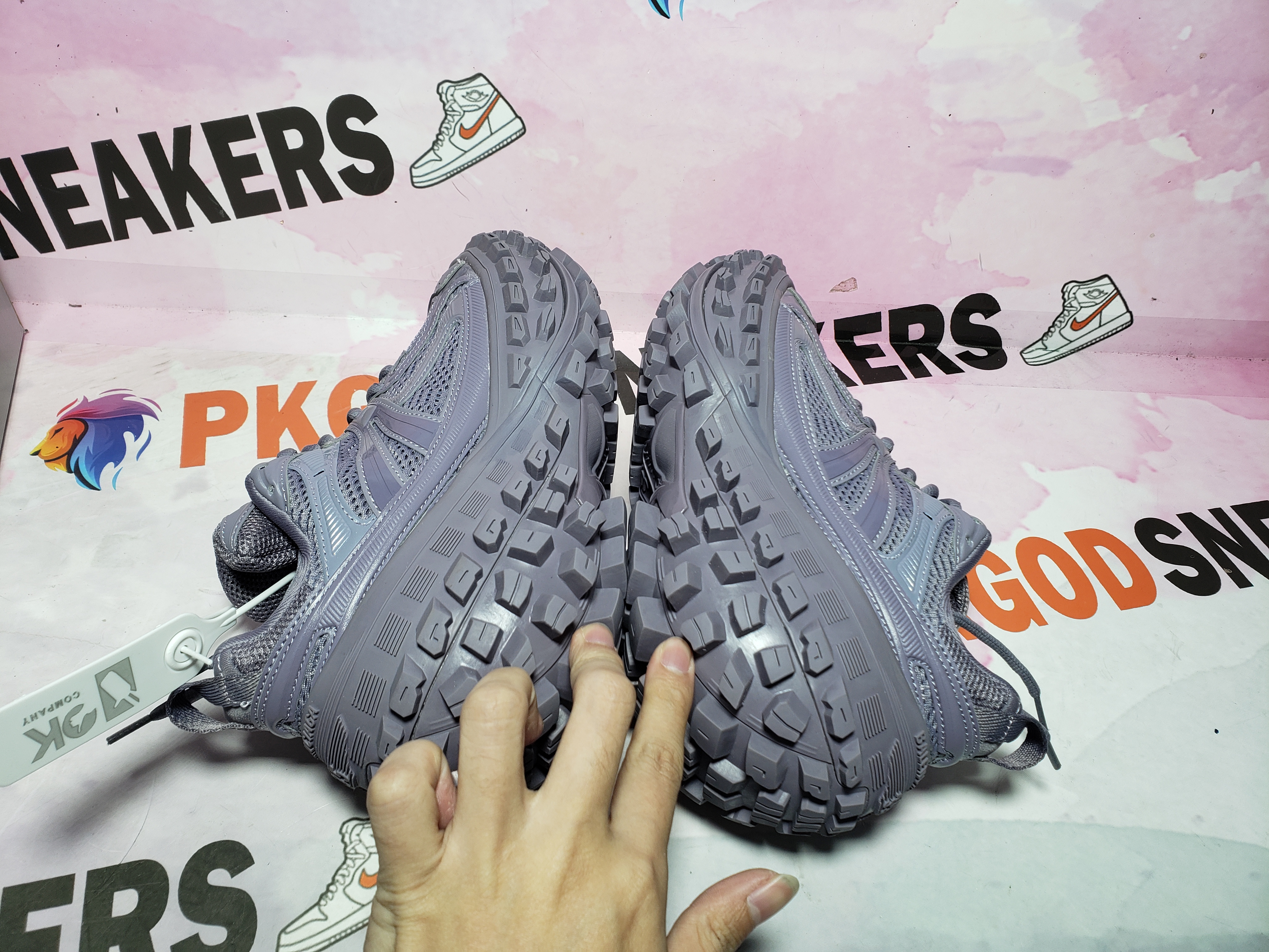 PKGoden Balenciaga Defender Black Purple 685611 W2RAM 5500