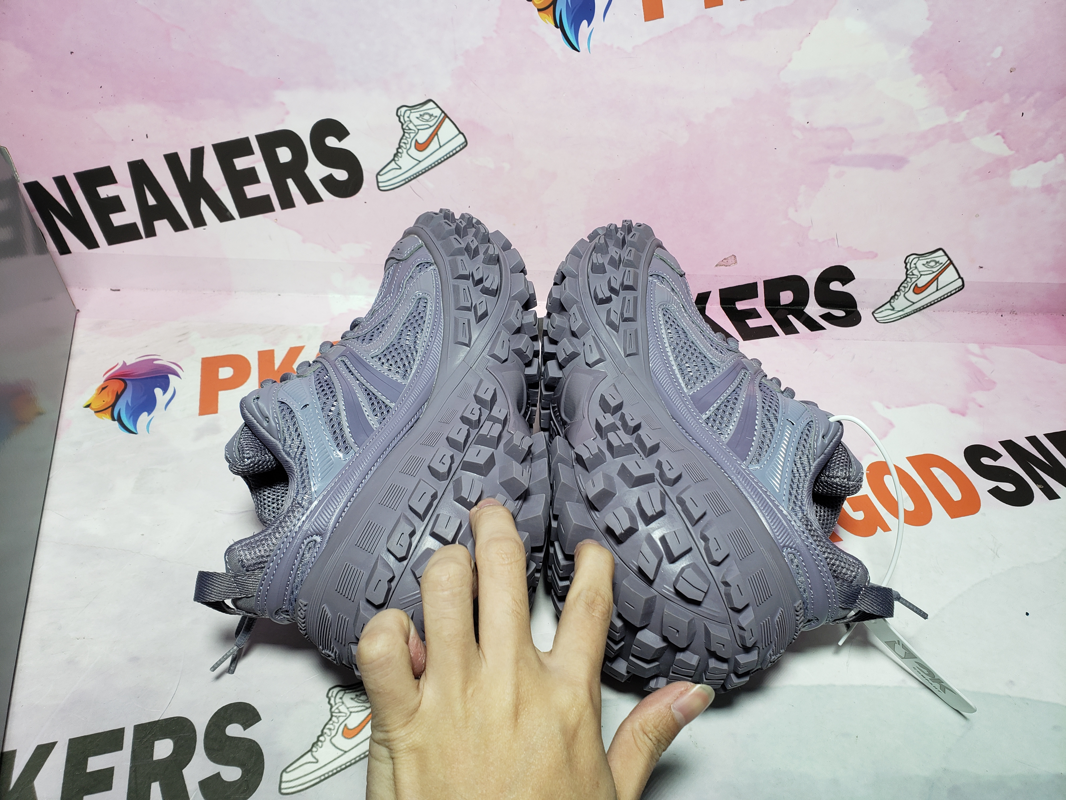 PKGoden Balenciaga Defender Black Purple 685611 W2RAM 5500