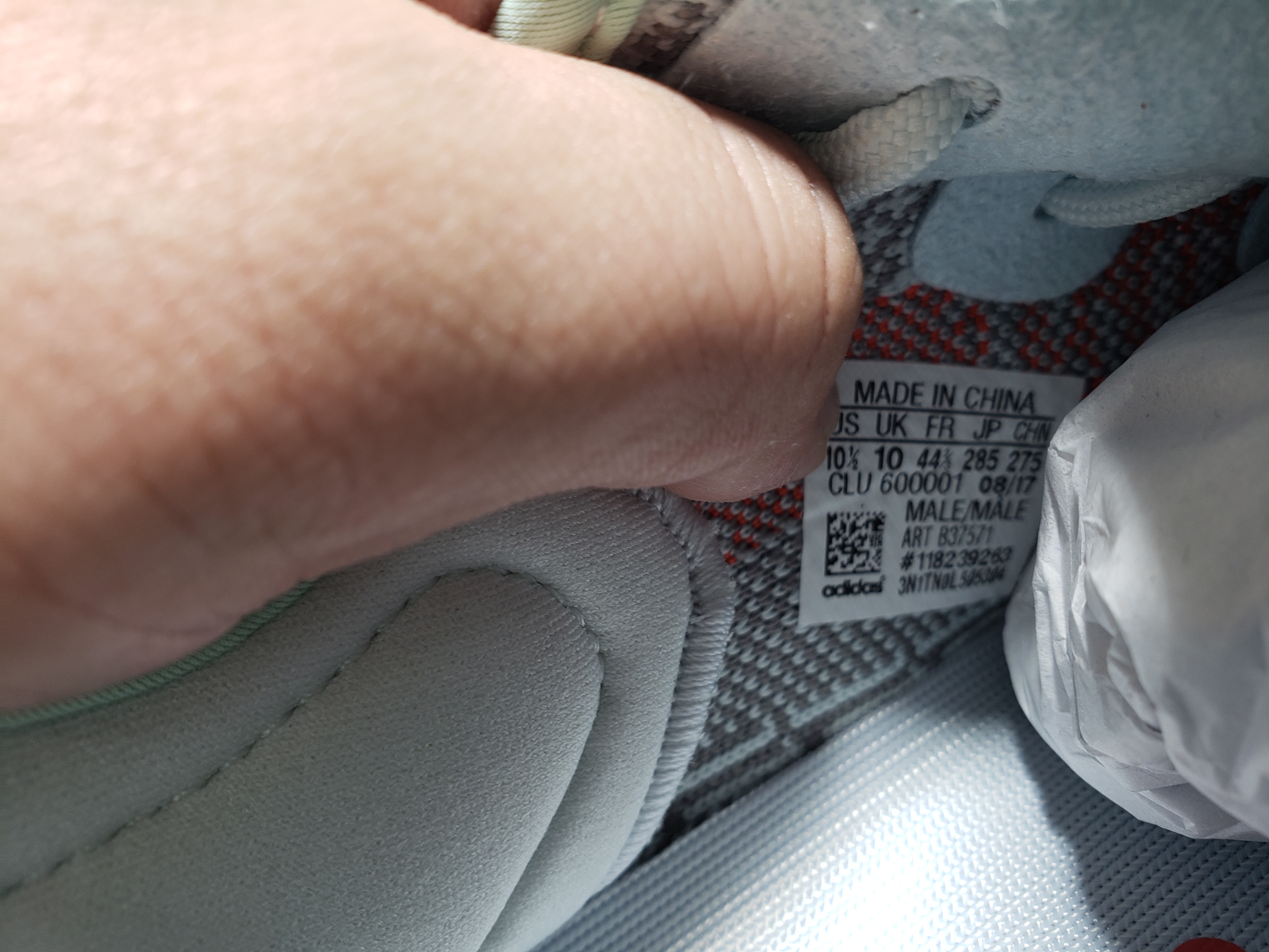 PKGoden Yeezy Boost 350 V2 Blue Tint B37571