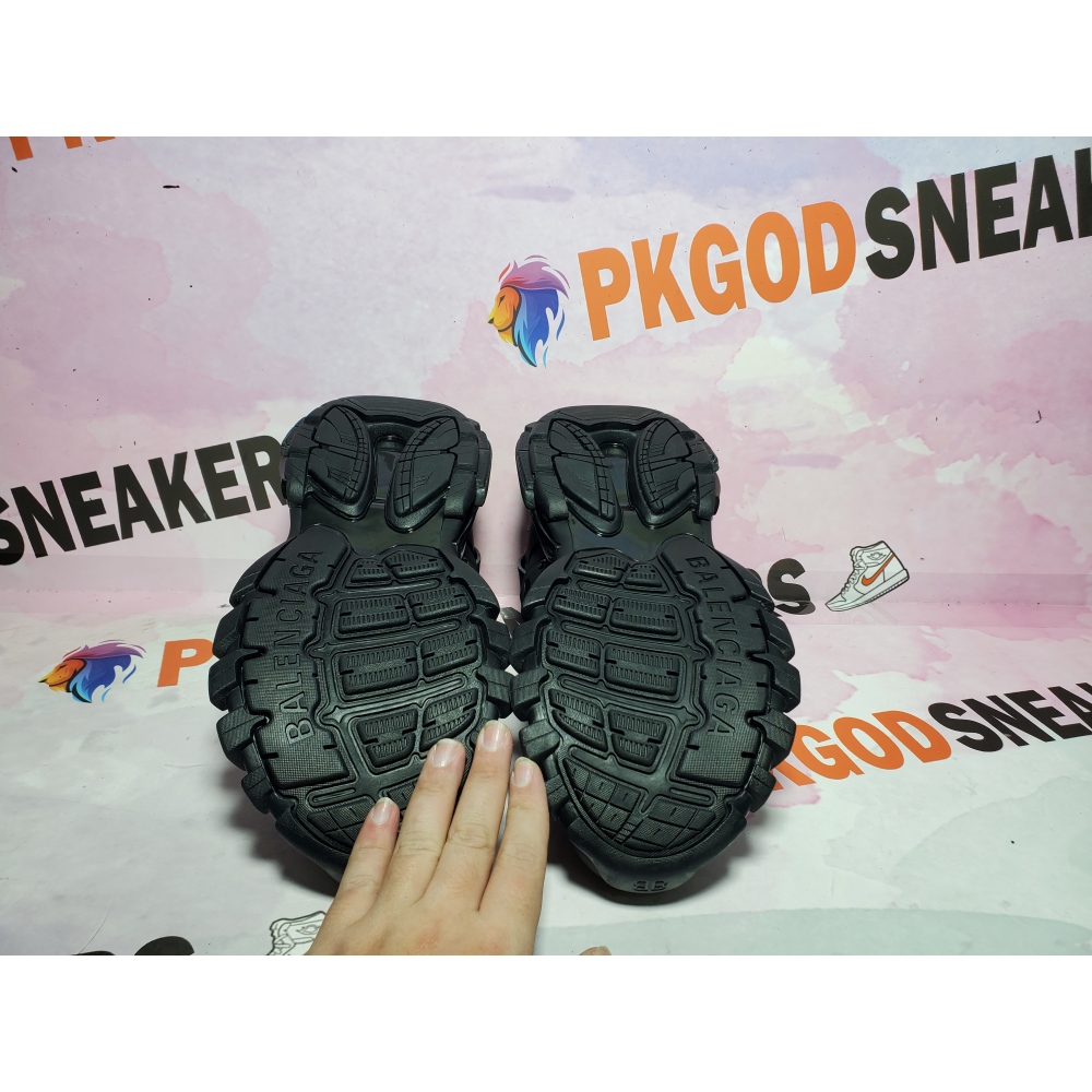 【Flash Sales】 PKGoden Balenciaga  3rd LED Tess S.Black 555032 W1GB7 1000