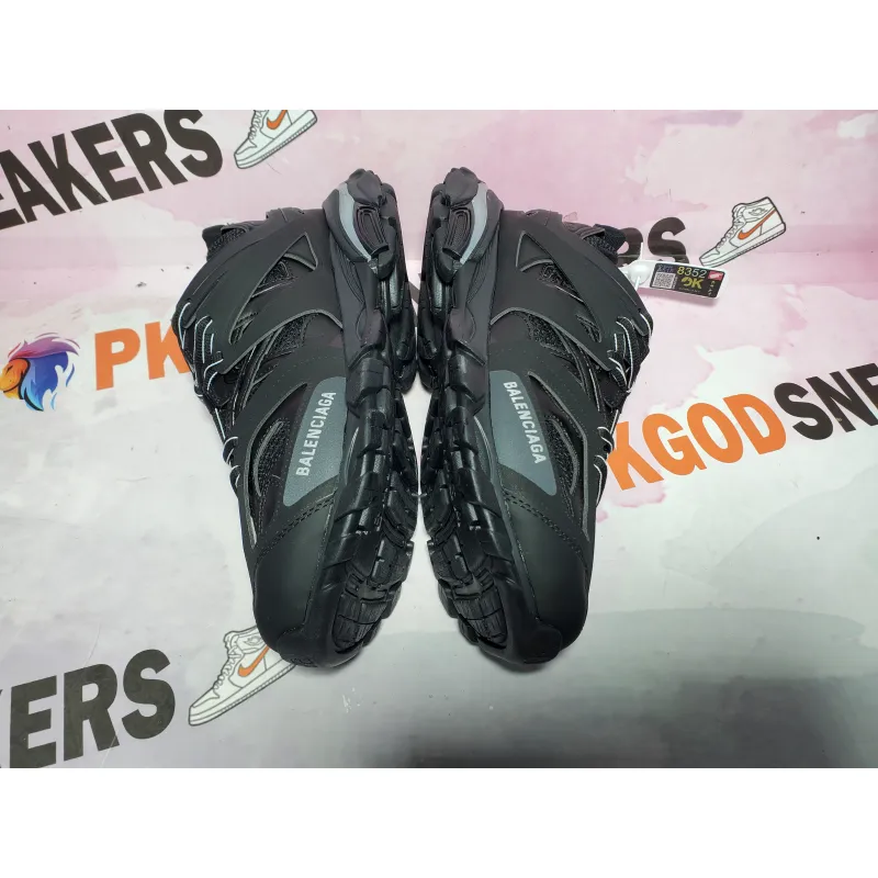 【Flash Sales】 PKGoden Balenciaga  3rd LED Tess S.Black 555032 W1GB7 1000