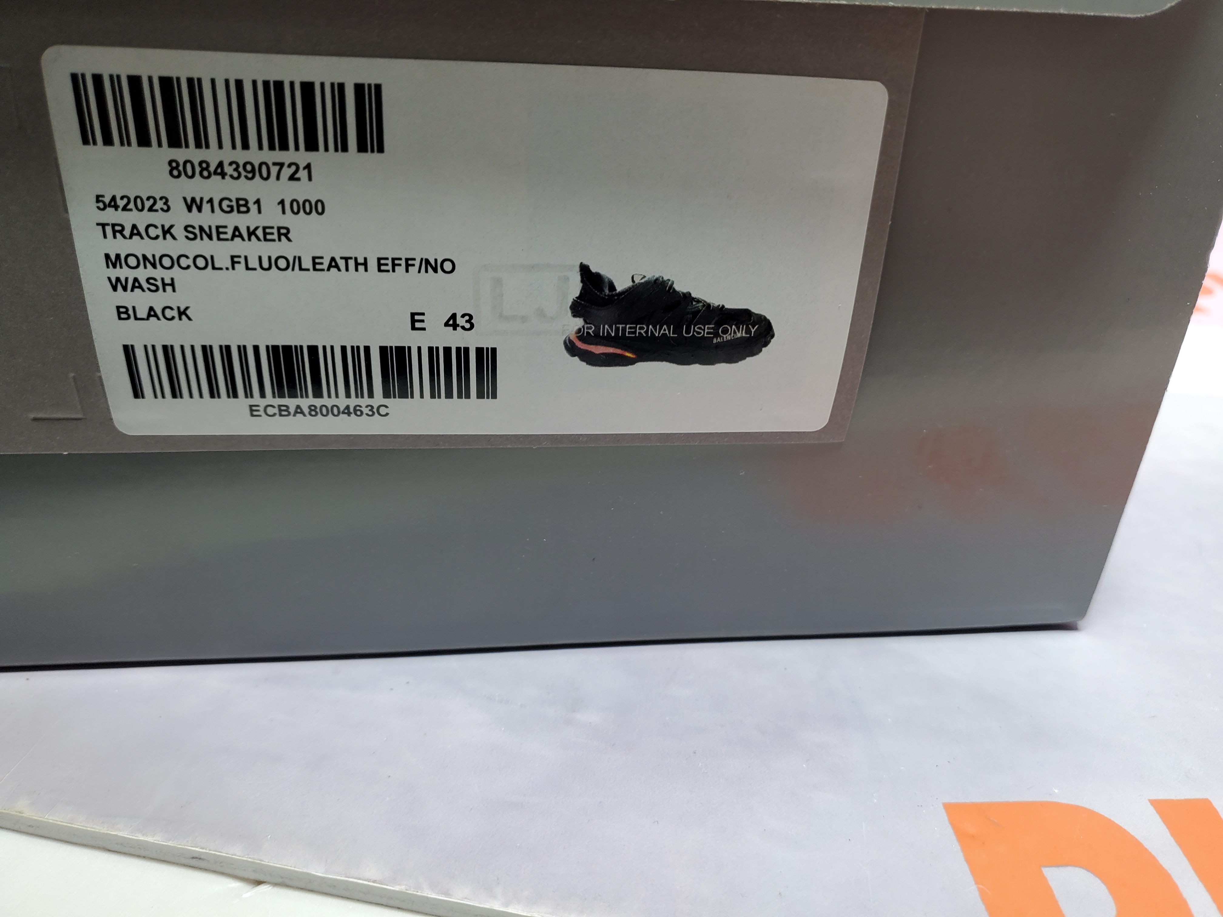 【Flash Sales】 PKGoden Balenciaga  3rd LED Tess S.Black 555032 W1GB7 1000