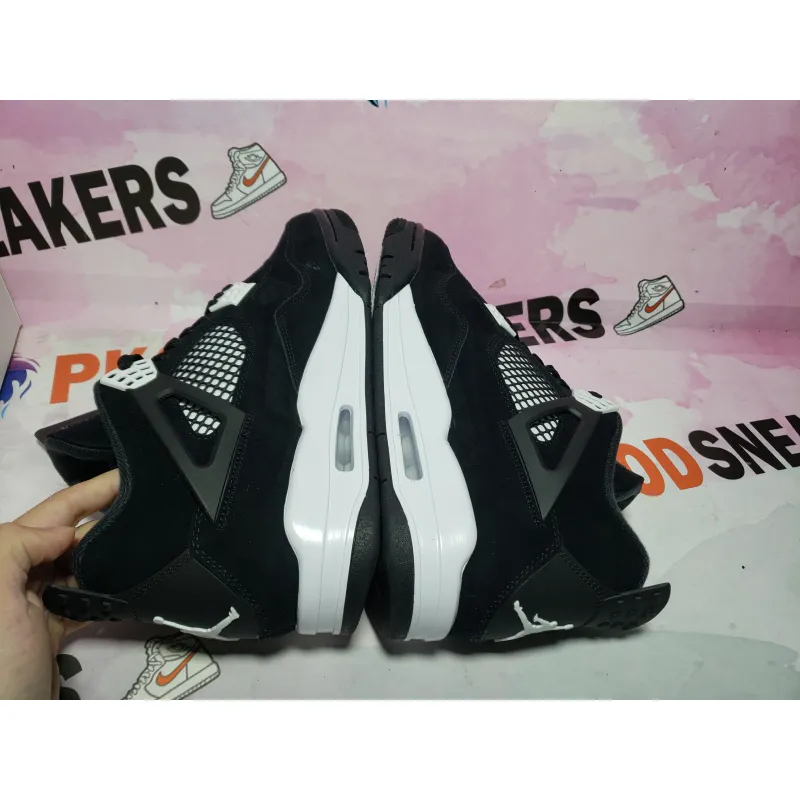 【Free Shipping】PKGoden Jordan 4 Retro White Thunder,FQ8138-001