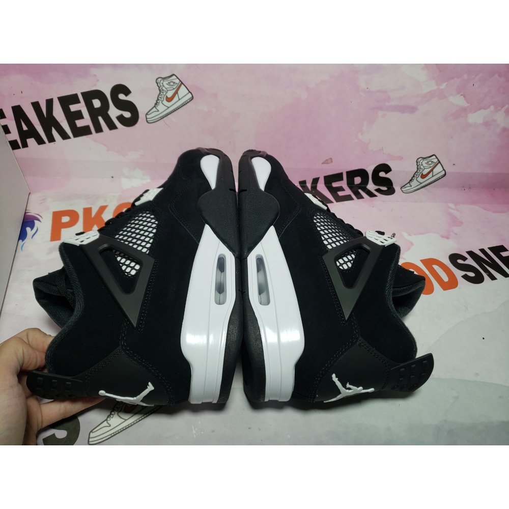 【Free Shipping】PKGoden Jordan 4 Retro White Thunder,FQ8138-001