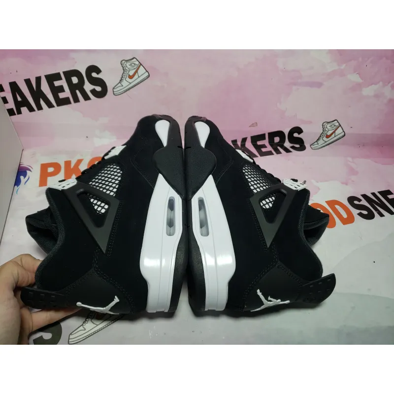 【Free Shipping】PKGoden Jordan 4 Retro White Thunder,FQ8138-001