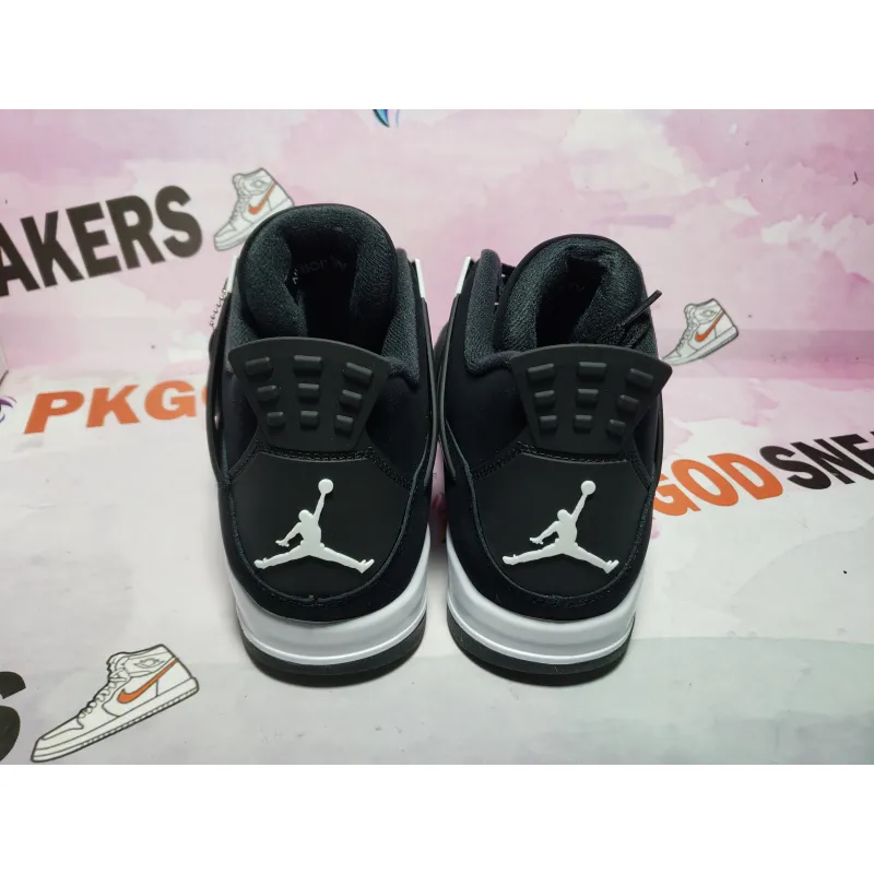 【Free Shipping】PKGoden Jordan 4 Retro White Thunder,FQ8138-001