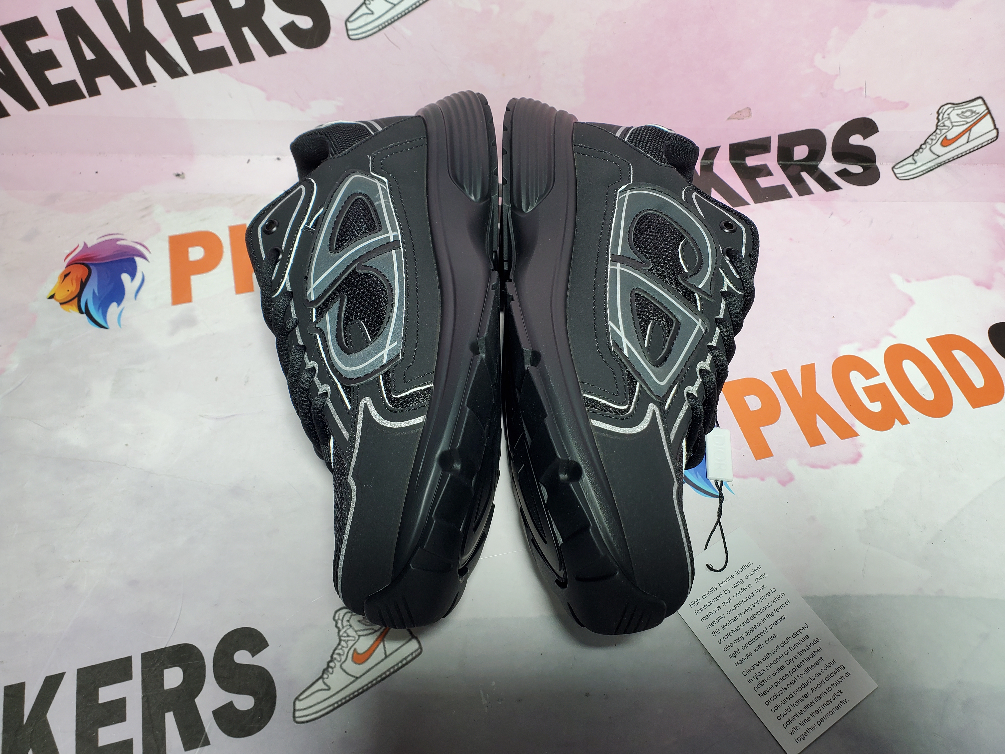 PKGoden Dior B30 Light Grey Sneakers New Reflective 3SN27ZIR-16536