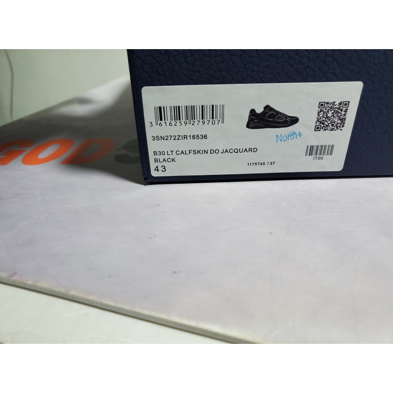 PKGoden Dior B30 Light Grey Sneakers New Reflective 3SN27ZIR-16536