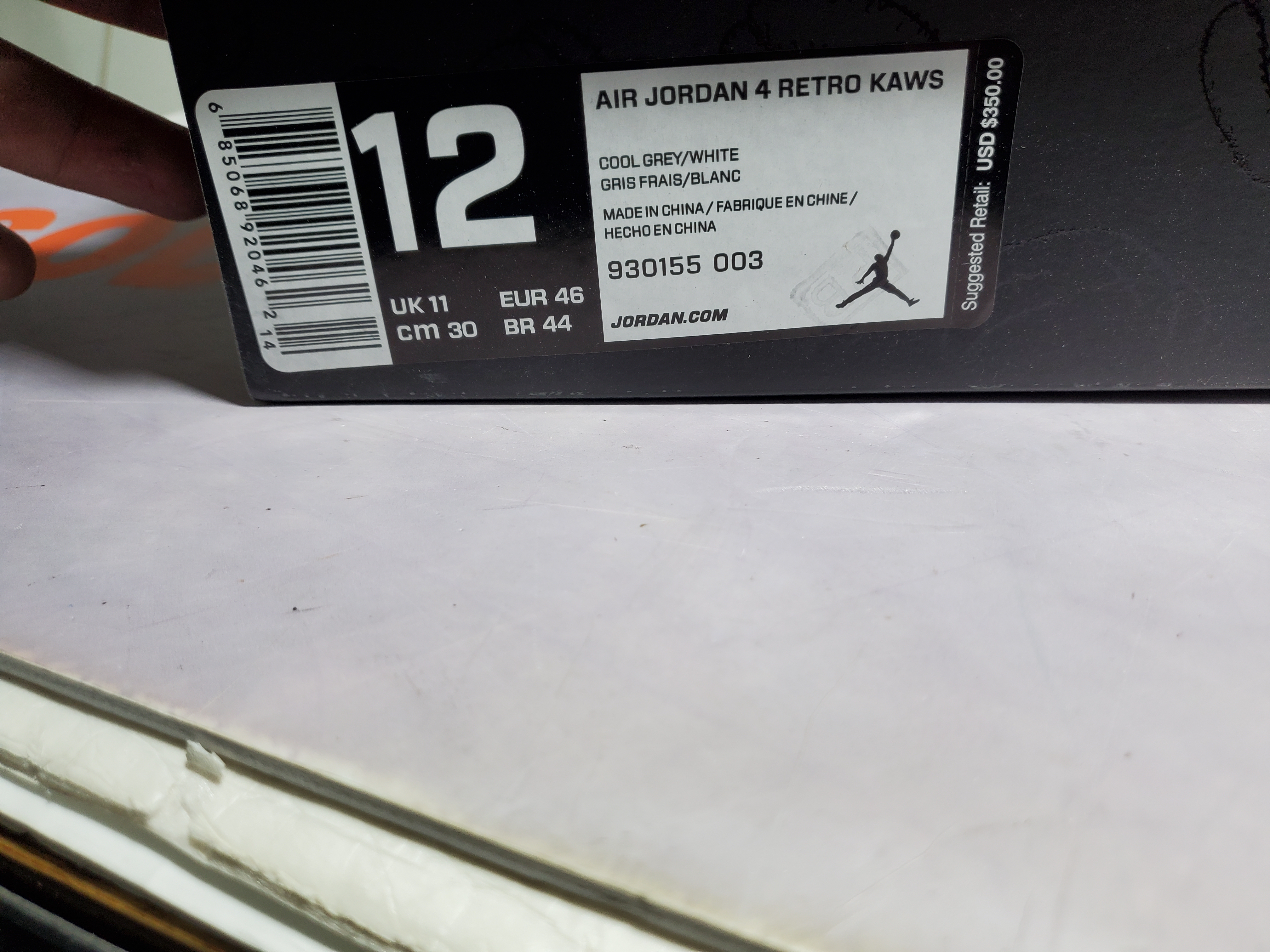 PKGoden Jordan 4 Retro Kaws 930155-003